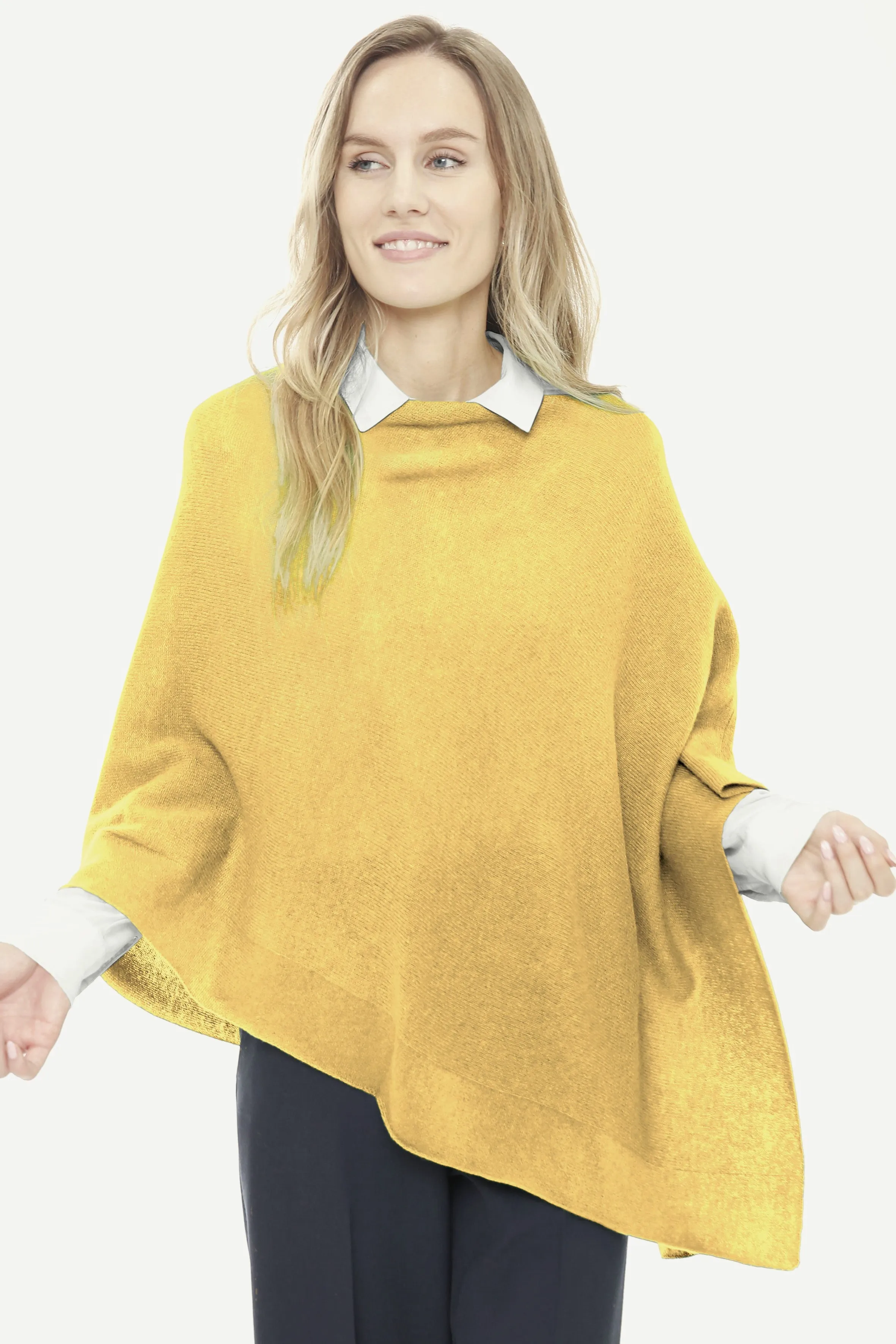 100% Cashmere Poncho