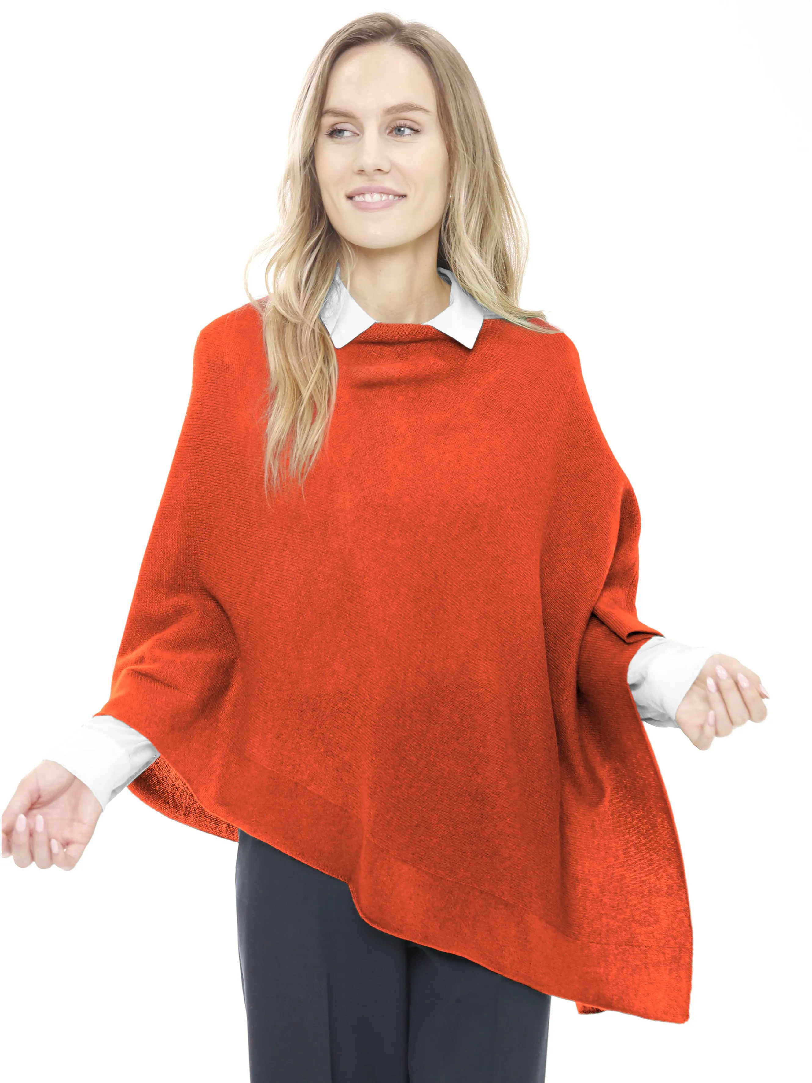 100% Cashmere Poncho