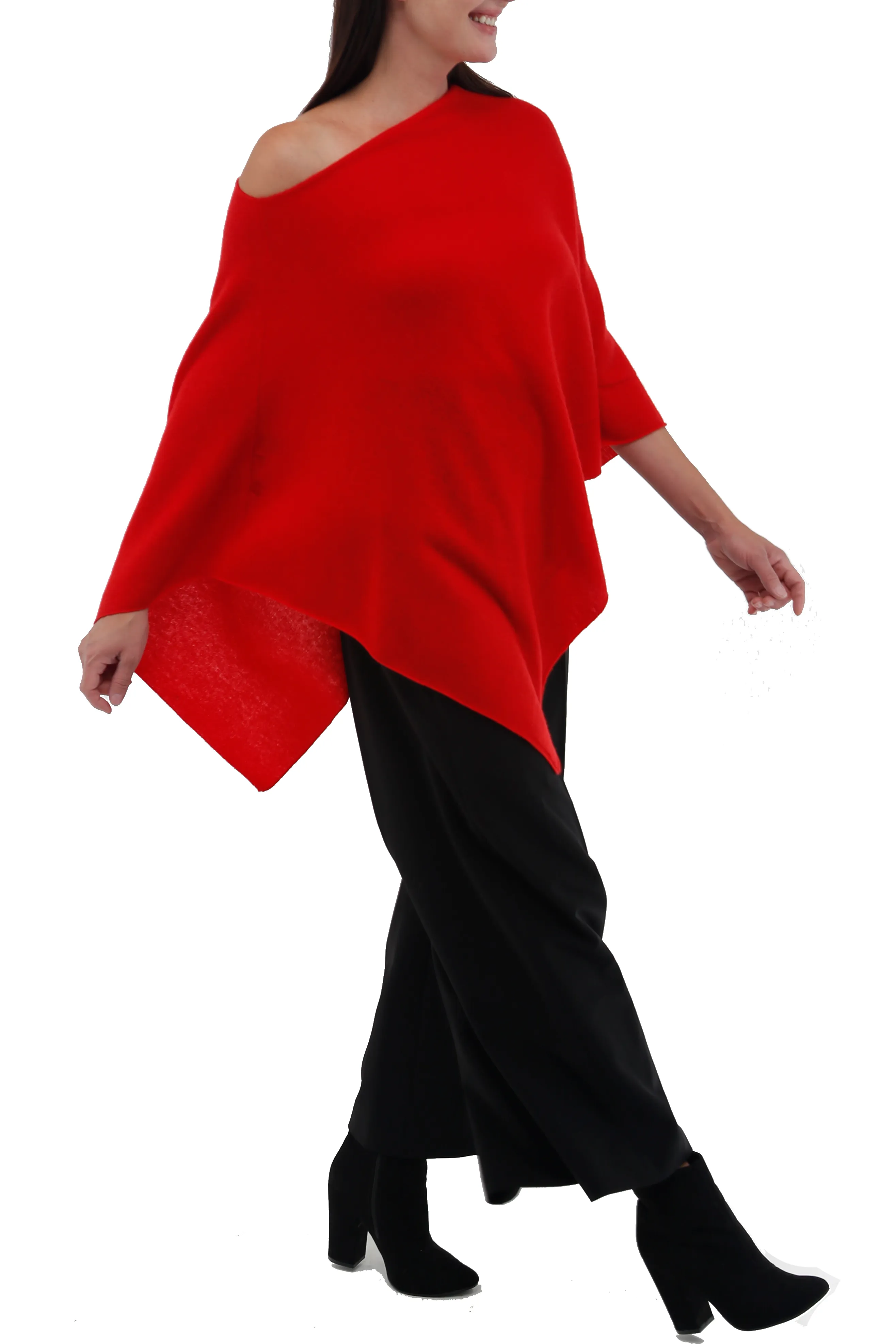 100% Cashmere Poncho