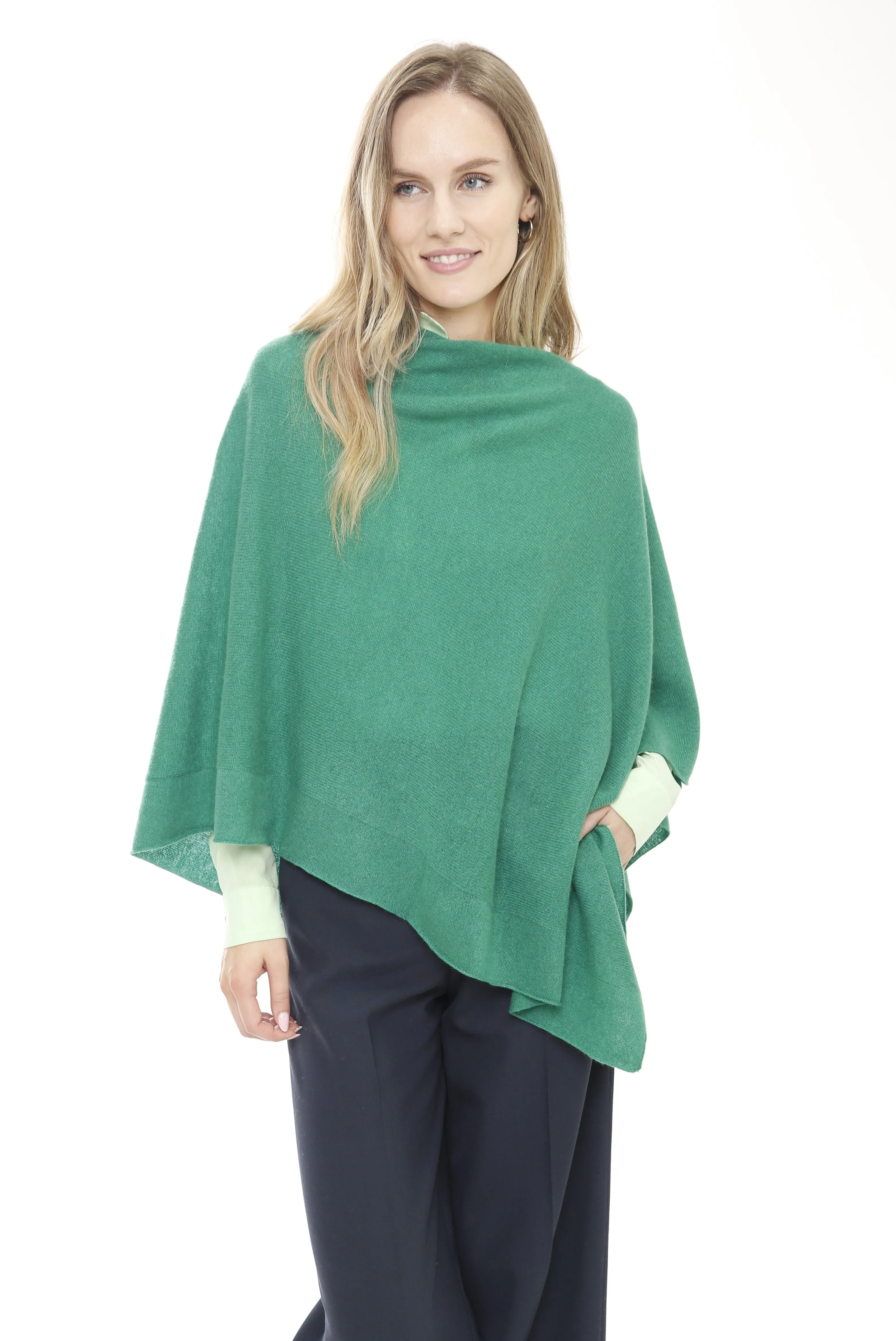 100% Cashmere Poncho