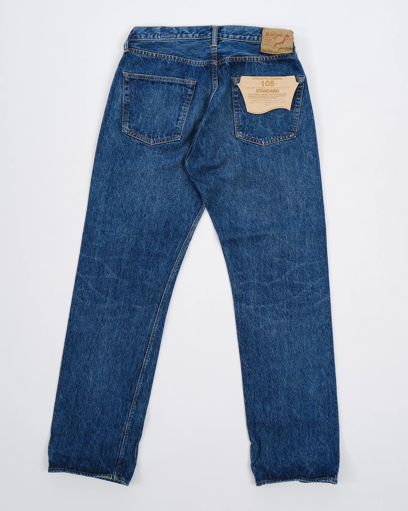 105 STANDARD SELVEDGE DENIM 2 YEAR WASH