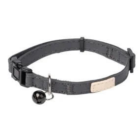 [15% OFF] Fuzzyard Life Cotton Slate Grey Cat Collar