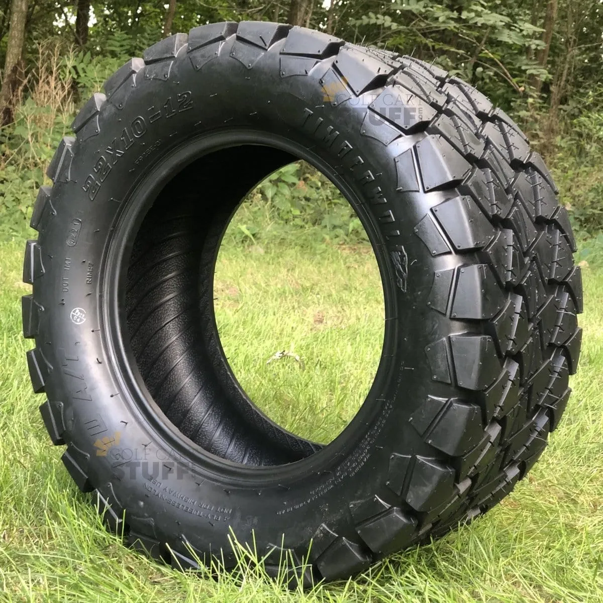 22x10-12 GTW Timberwolf DOT All Terrain Off Road Golf Cart Tires