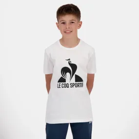 2320654-ESS Tee SS N°1 Enfant new optical white | T-shirt Enfant