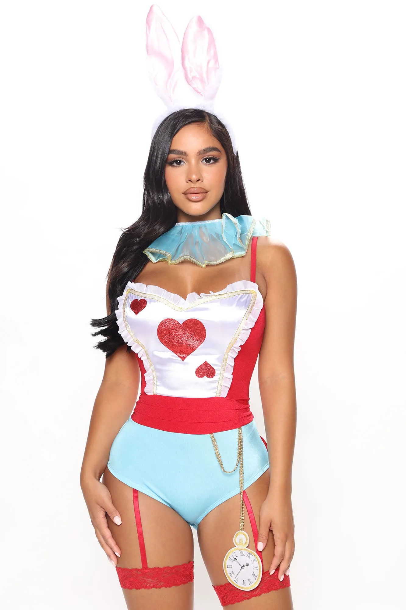 A Very Important Date Bunny 4 Piece Costume Set - Multi Color