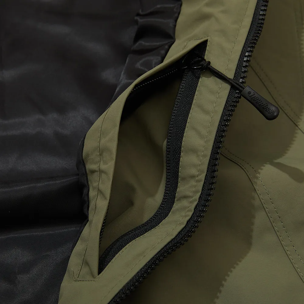 ACTIVE HOODED JACKET KHAKI