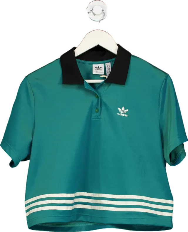 Adidas Green Polo Shirt UK M