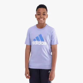 Adidas Kids Short Sleeve Tee Blue Spark