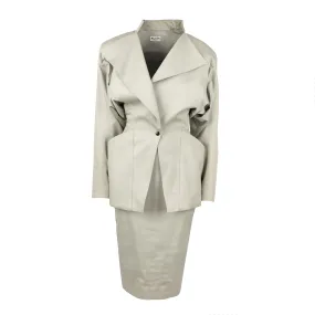 Alaïa Draped Blazer and Pencil Skirt - ‘80s