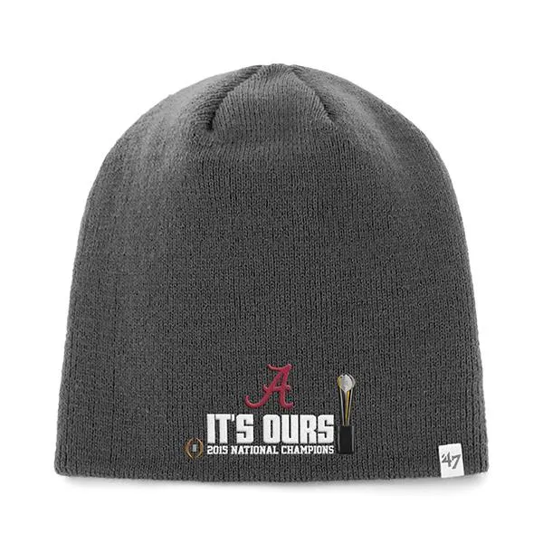 Alabama Crimson Tide 47 Brand 2016 Football National Champions Hat Cap Beanie