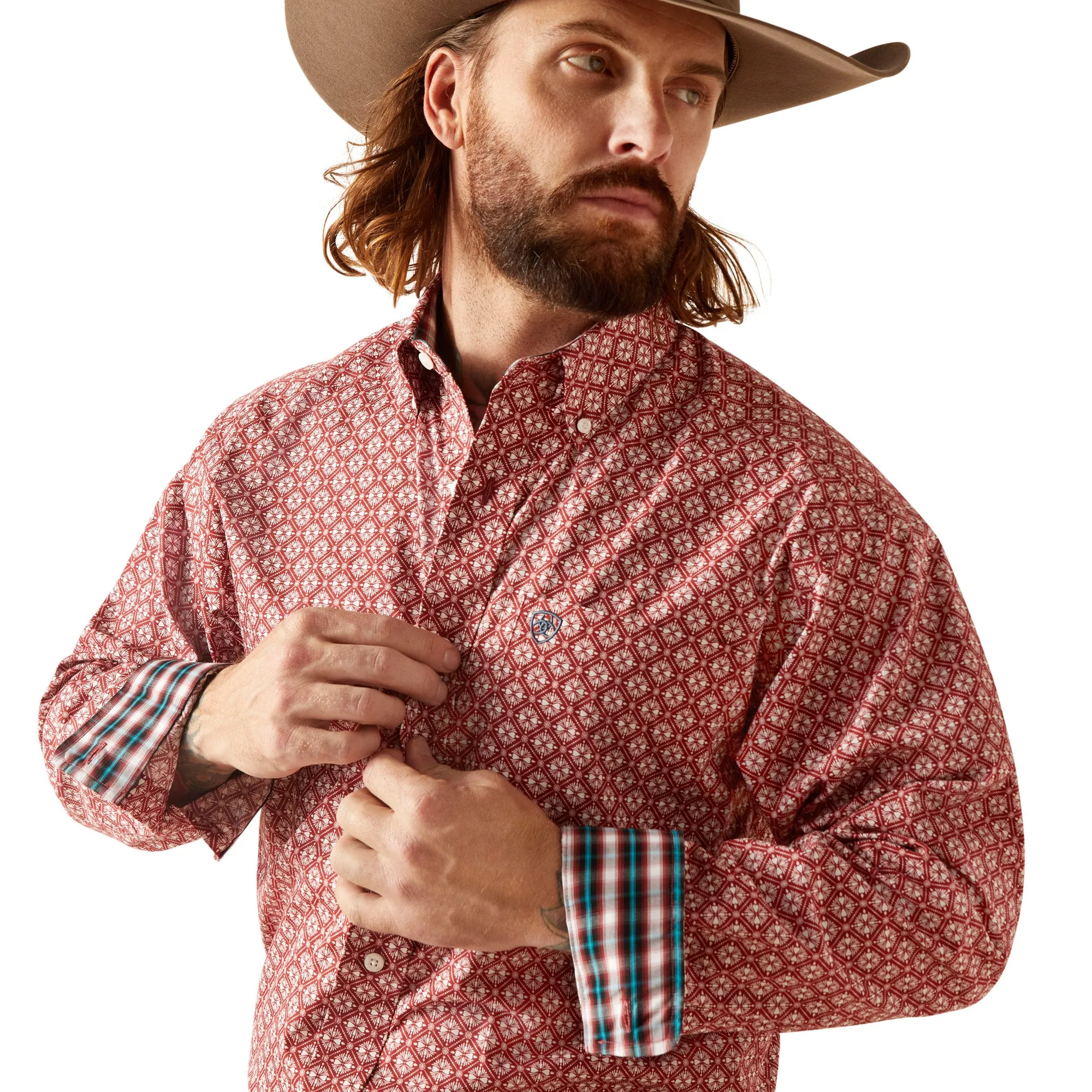 Ariat Men's Lightweight Shirt Gideon Gardenia