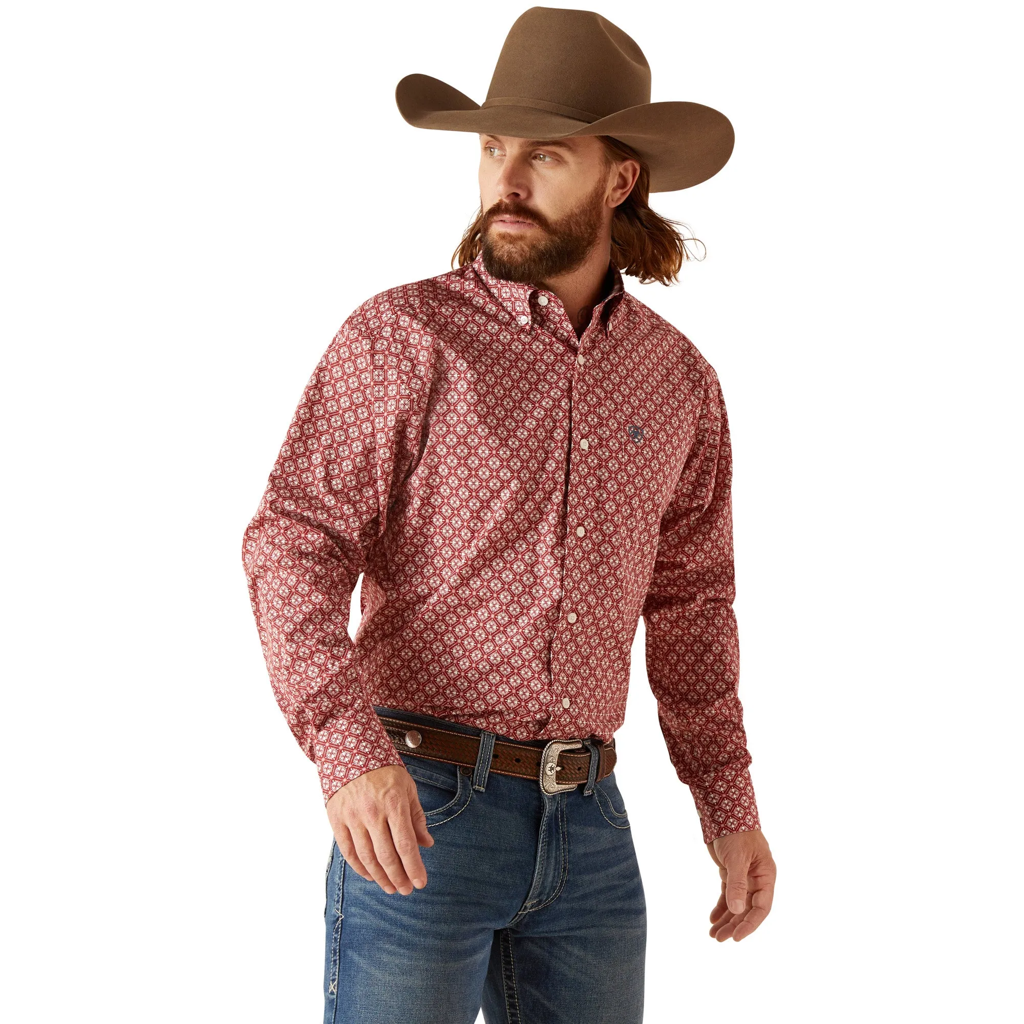 Ariat Men's Lightweight Shirt Gideon Gardenia