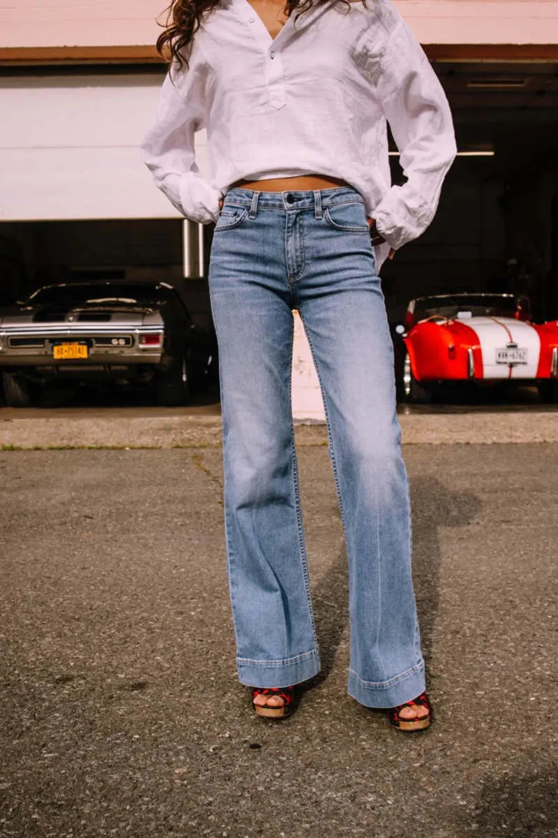 ASKK NY Juniper Wide Leg Jeans