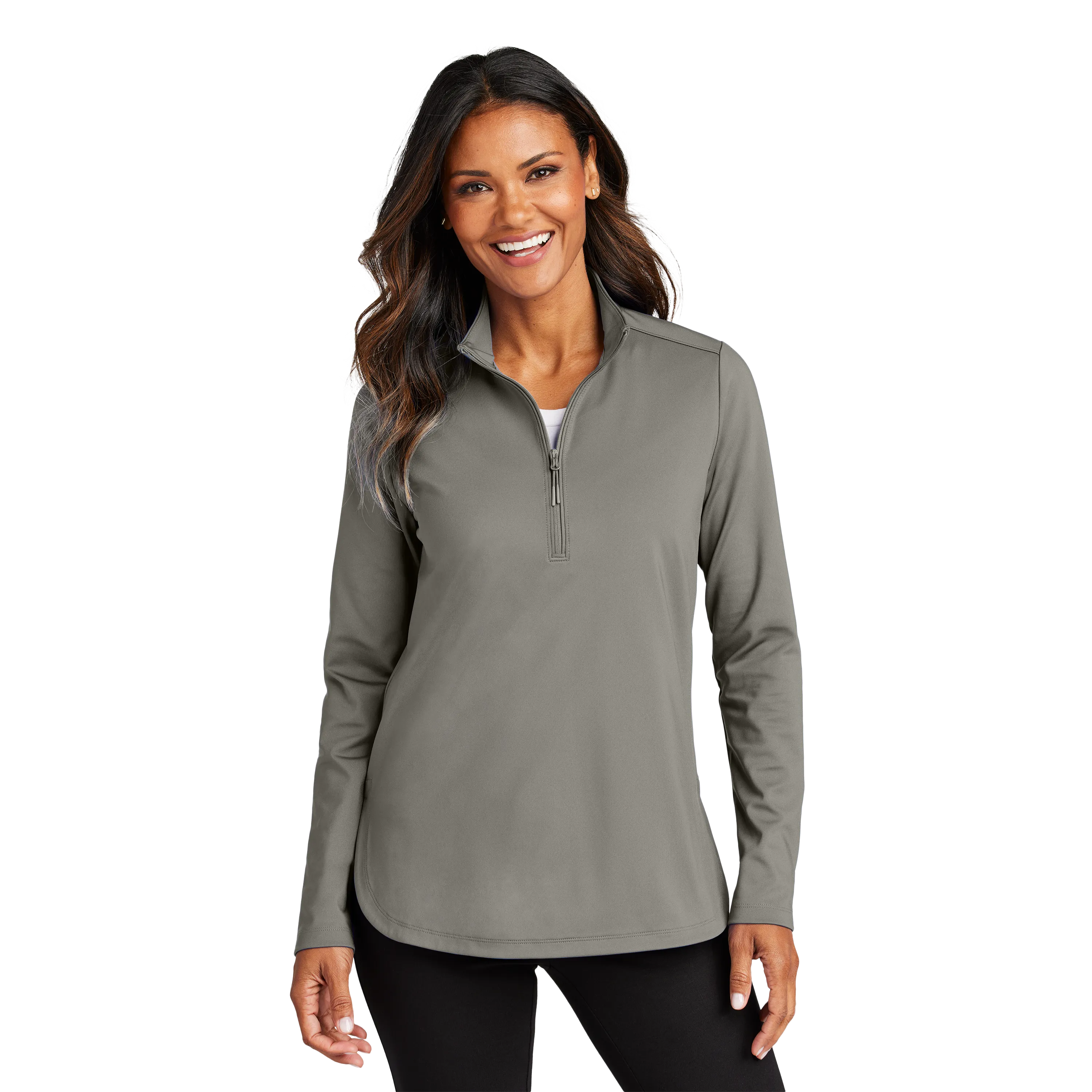 B2423W Ladies C-FREE Double Knit 1/4-Zip