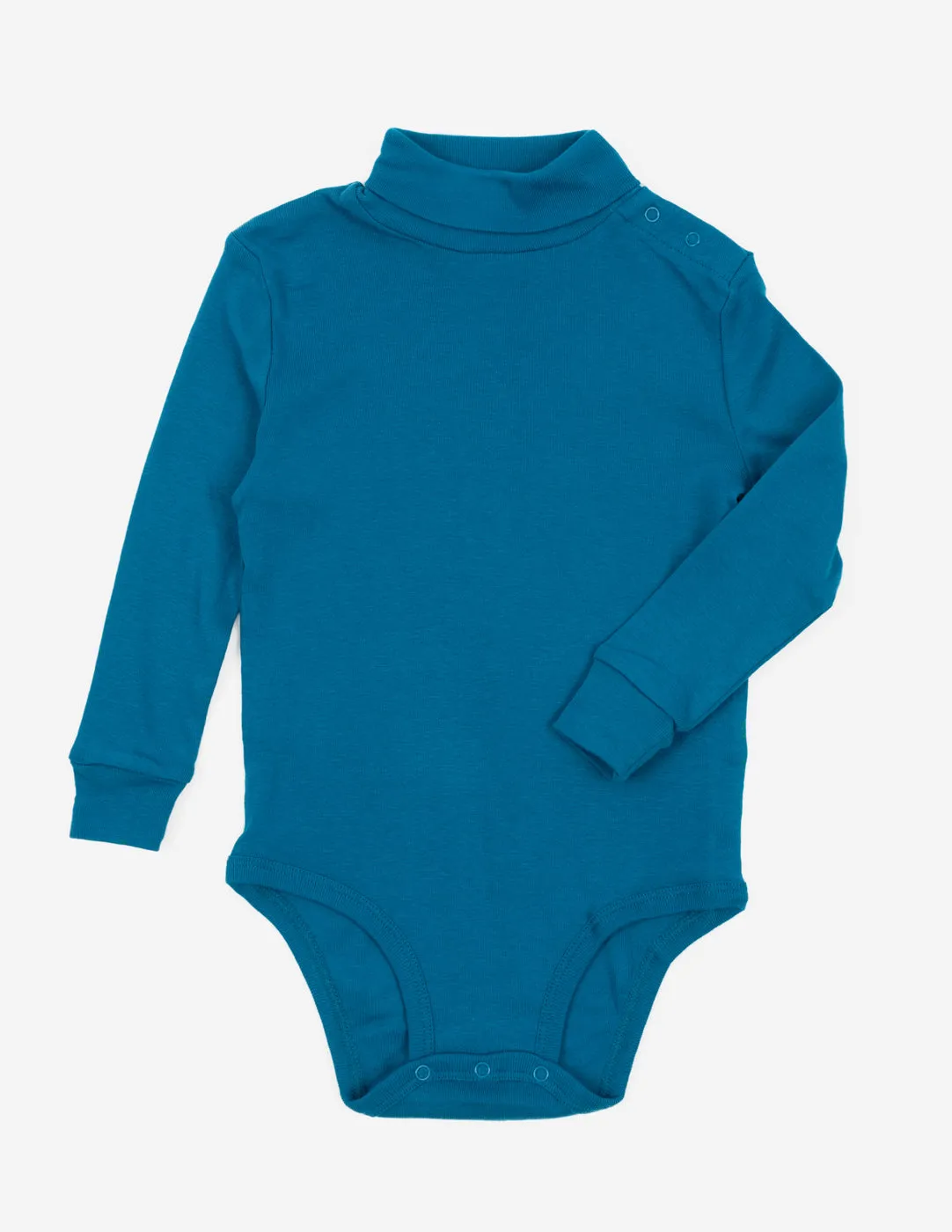 Baby Cotton Boho Turtleneck Bodysuit