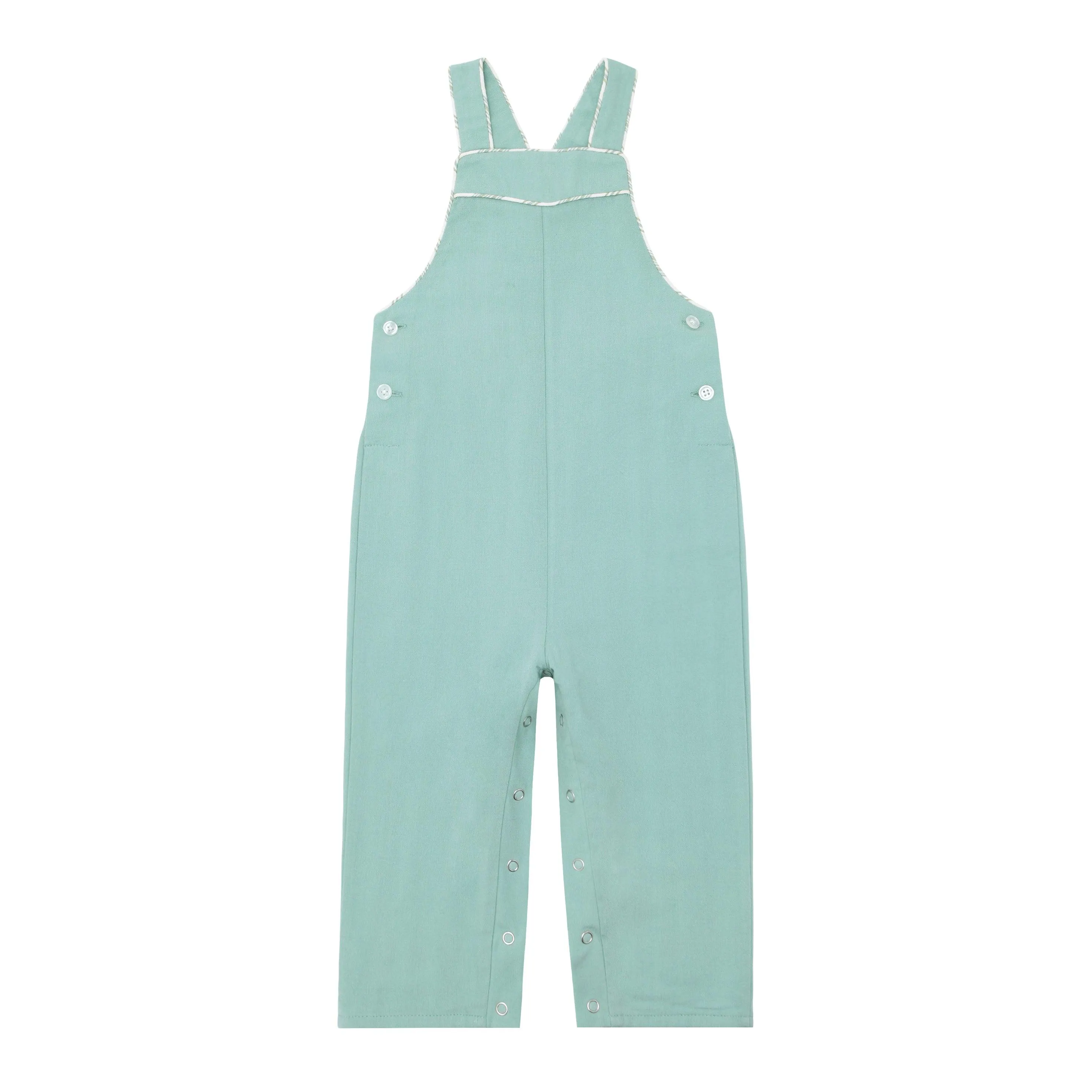 baby sea blue long overall