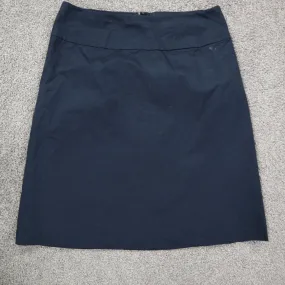 Banana Republic Women Straight Pencil Skirt Back Zip Stretch Slate Blue Size 6