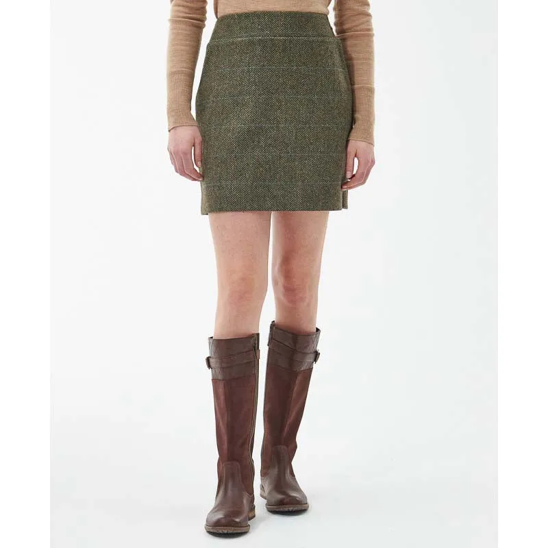 Barbour Birch Tweed Ladies Skirt - Windsor Check