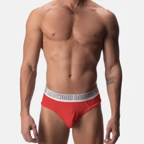 Barcode Berlin Hip Brief Red White