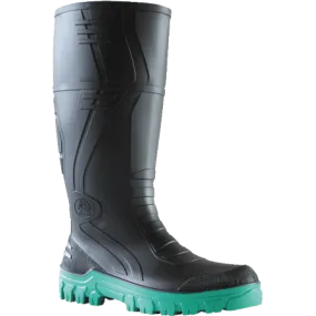 Bata Jobmaster 3 BlackGreen PVC 400mm Non Safety Gumboot 892-67280