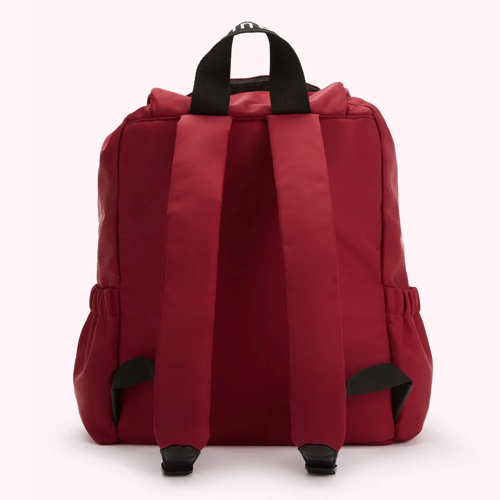 BEET RED MILLIE BACKPACK