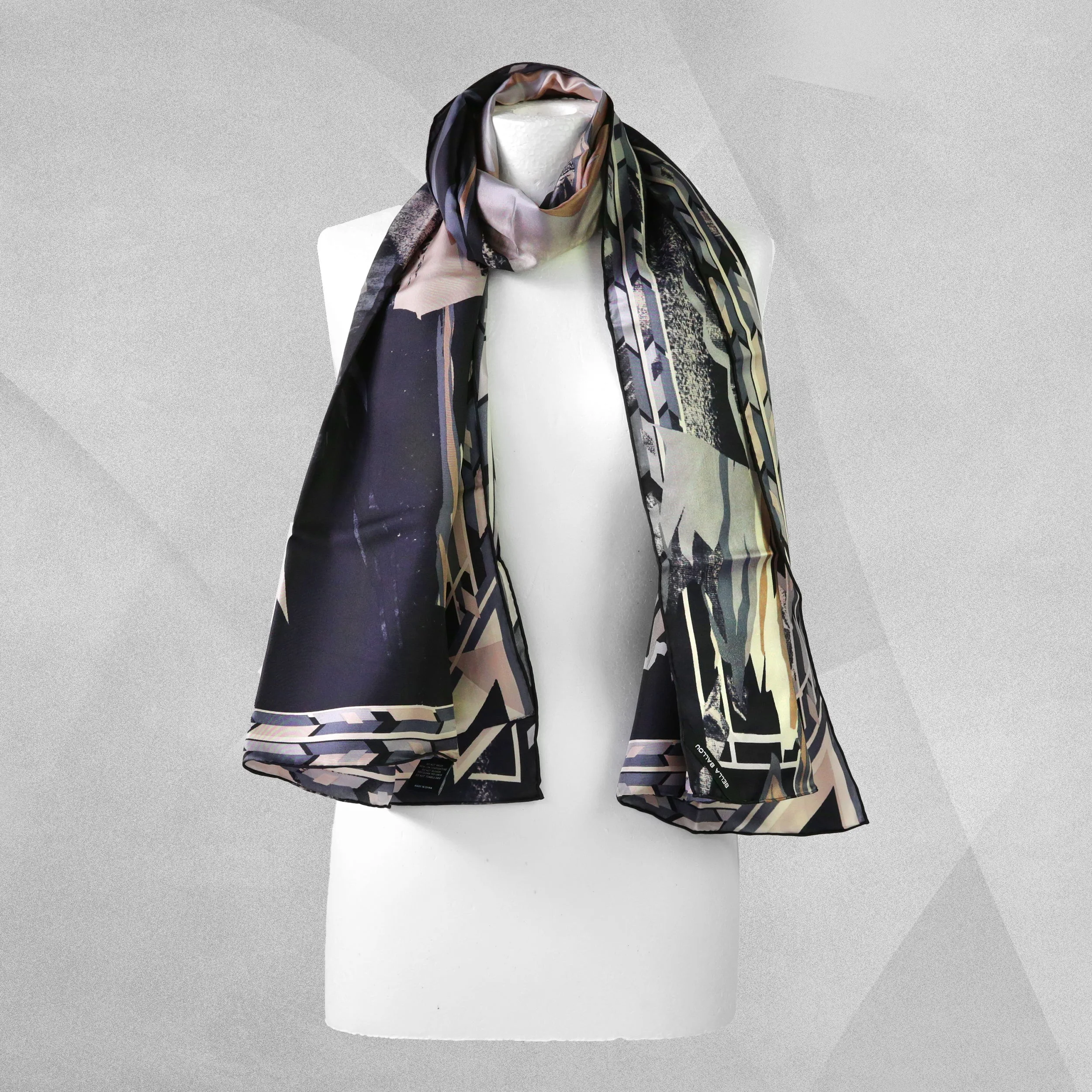 'Bella Ballou' 100% Silk Scarf