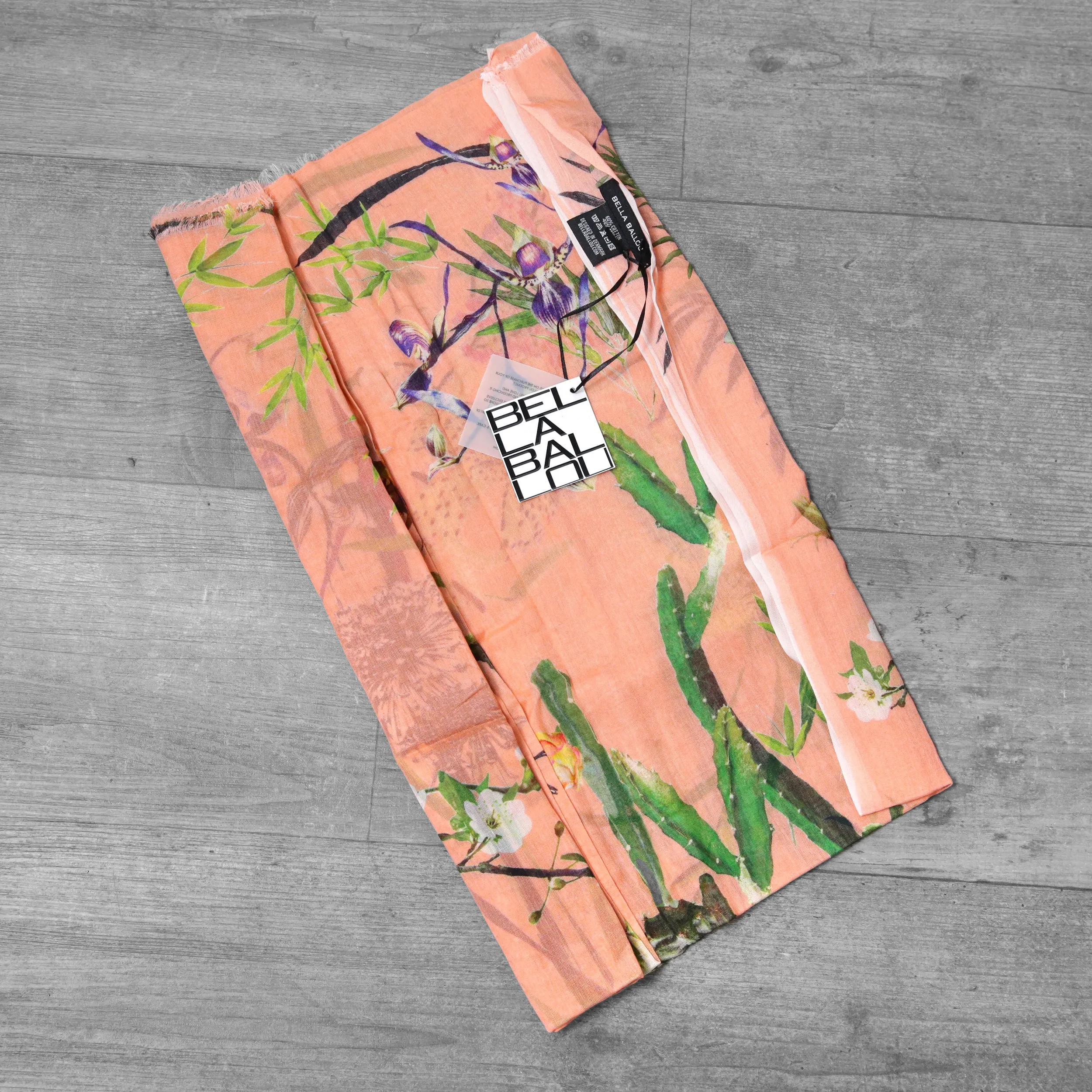 'Bella Ballou' Large Scarf - Asian Garden