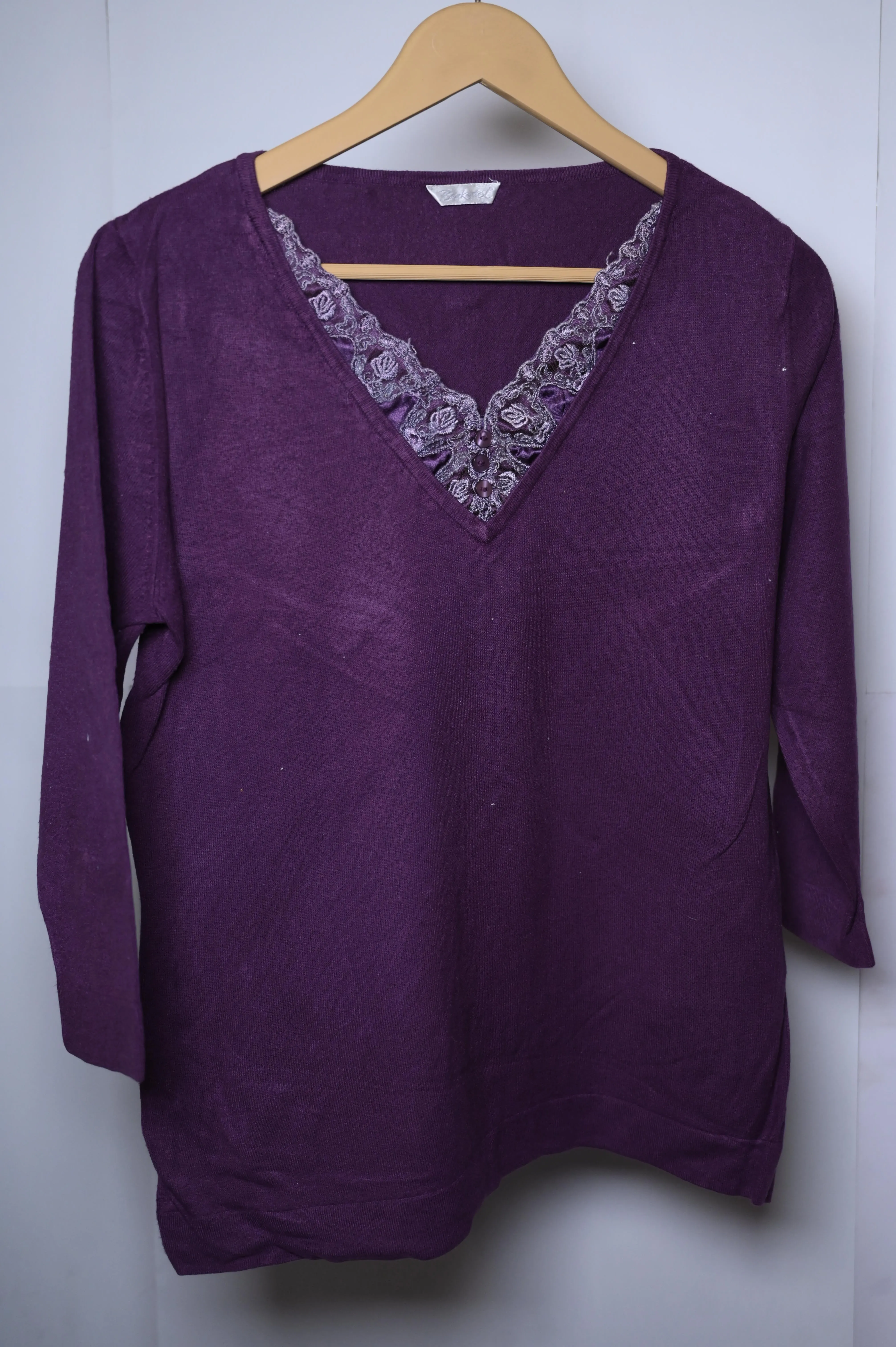 Berkertex Purple Winter Blouse