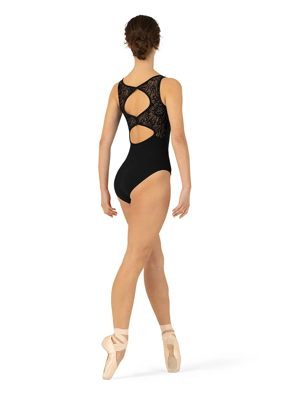 Bloch L3335 Sahara Seamed Mesh-Back Leo