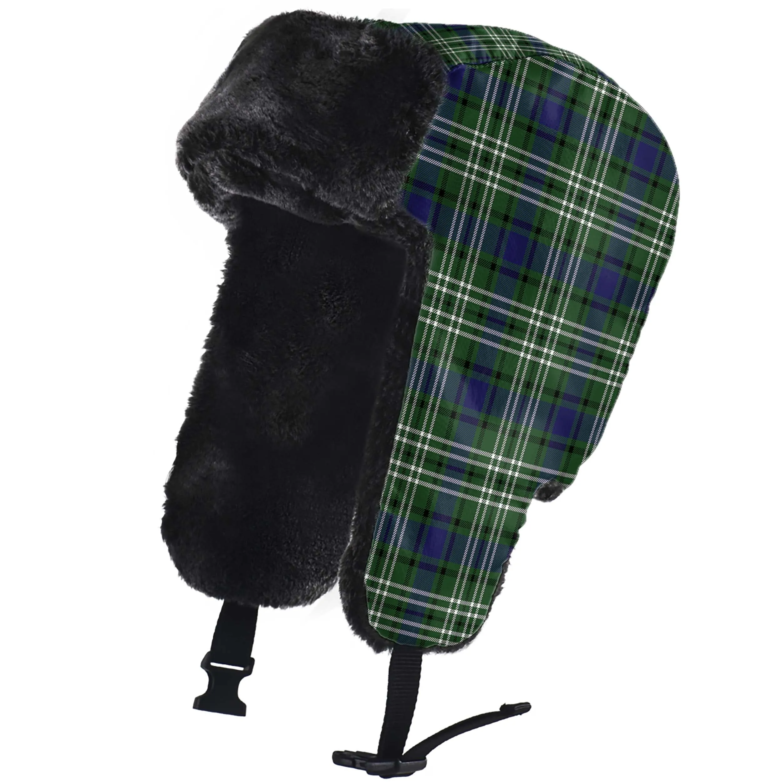 Blyth Tartan Winter Trapper Hat