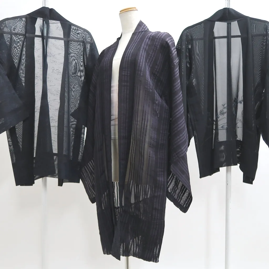 Bundle 12pcs Silk See-Through Haori Jacket Wholesale Bulk Free Shipping #388