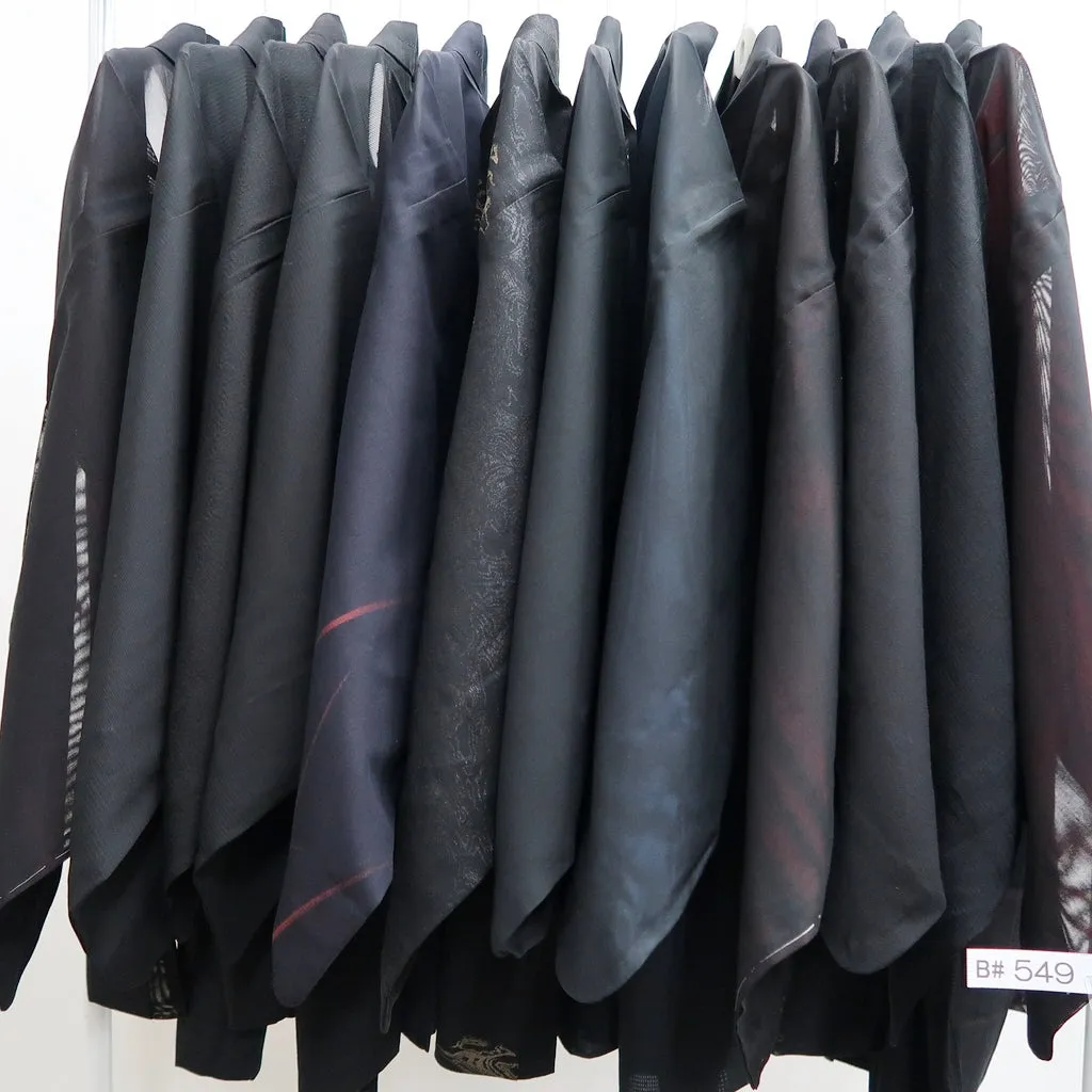 Bundle 12pcs Silk See-Through Haori Jacket Wholesale Bulk Free Shipping #549