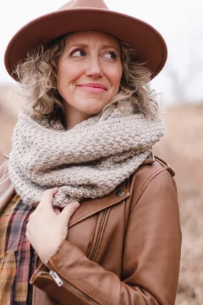 Butte Infinity Scarf Knitting Pattern