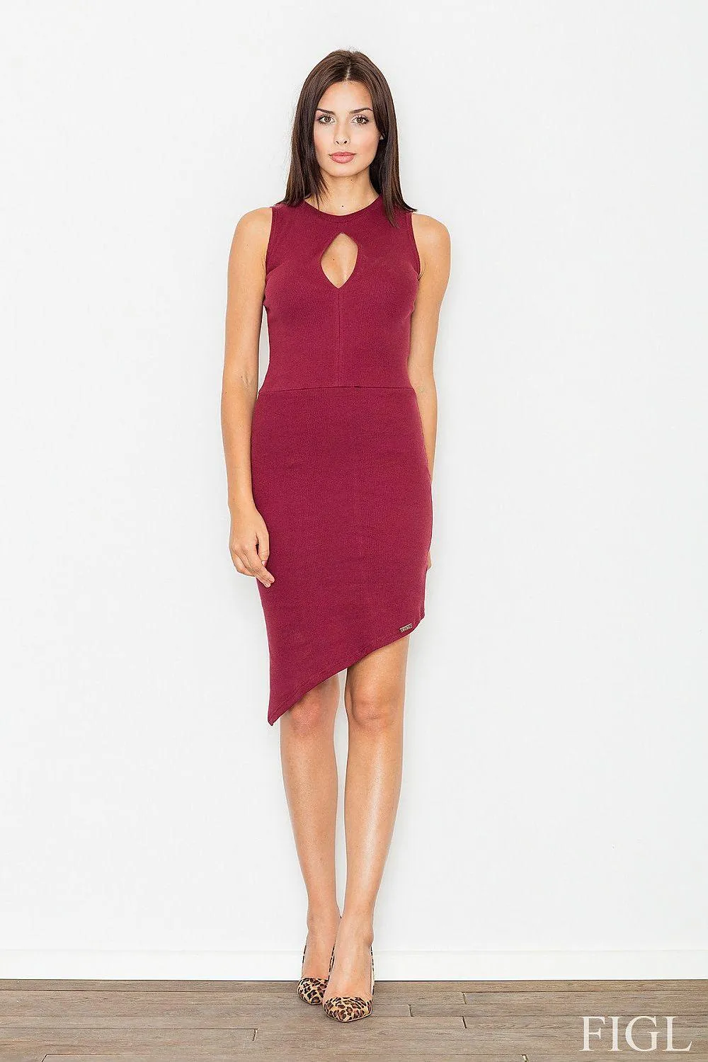 Captivating Knit Bodycon Evening Gown