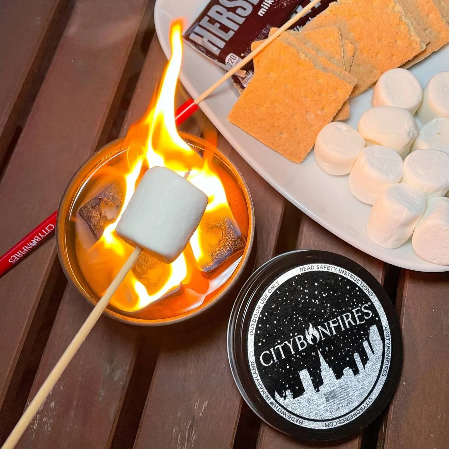 City Bonfires Portable Fire Pits - S'mores Night Pack