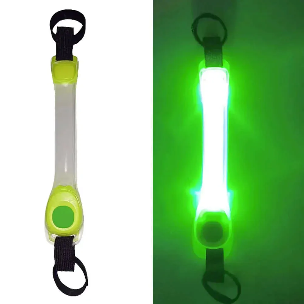 Dog Anti Lost Safety Glowing Collar Outdoor Waterproof Warning LED Flashing Light Strip