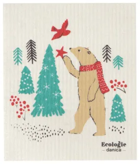 Ecologie - Swedish Sponge Cloth Winter Wilderland