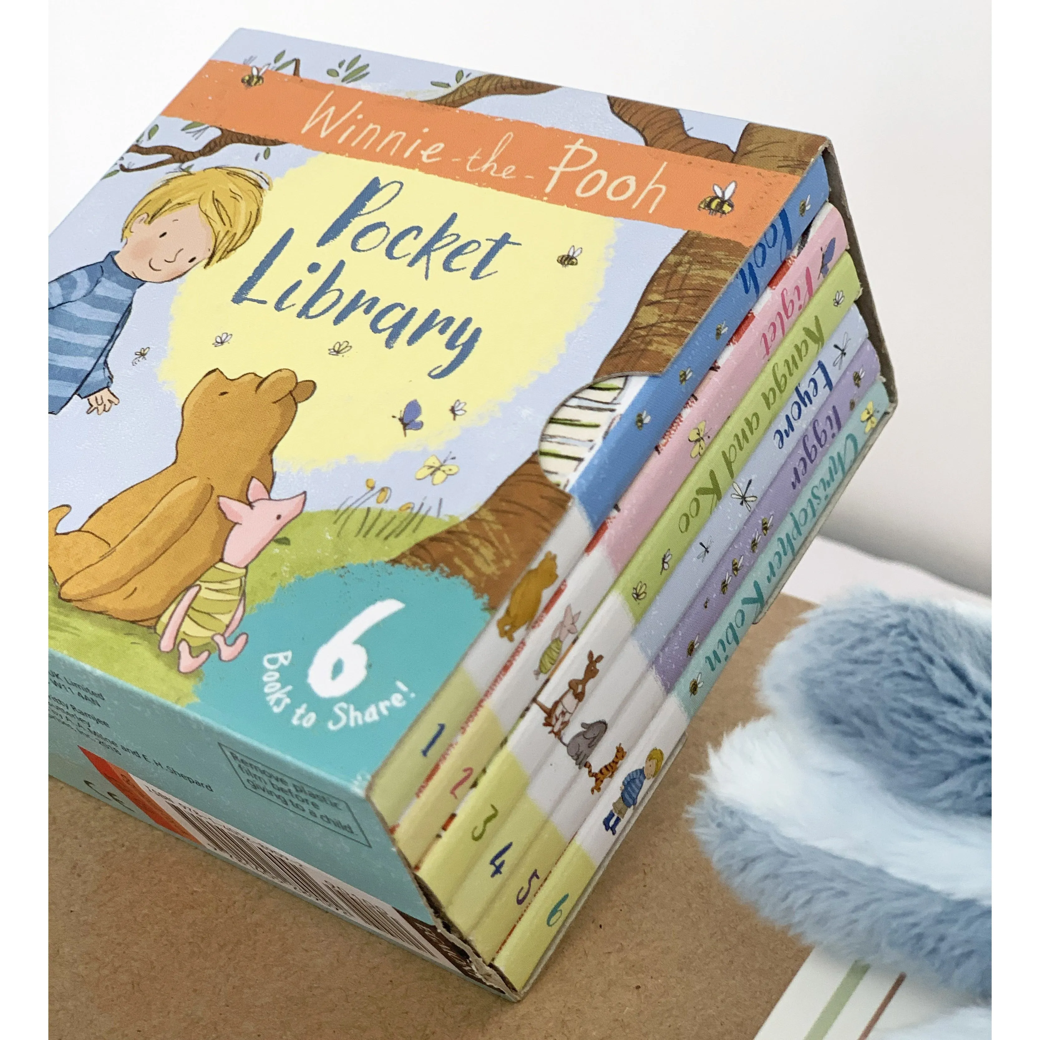 Eeyore Rattle and Book Gift Set - Newborn Baby Gift