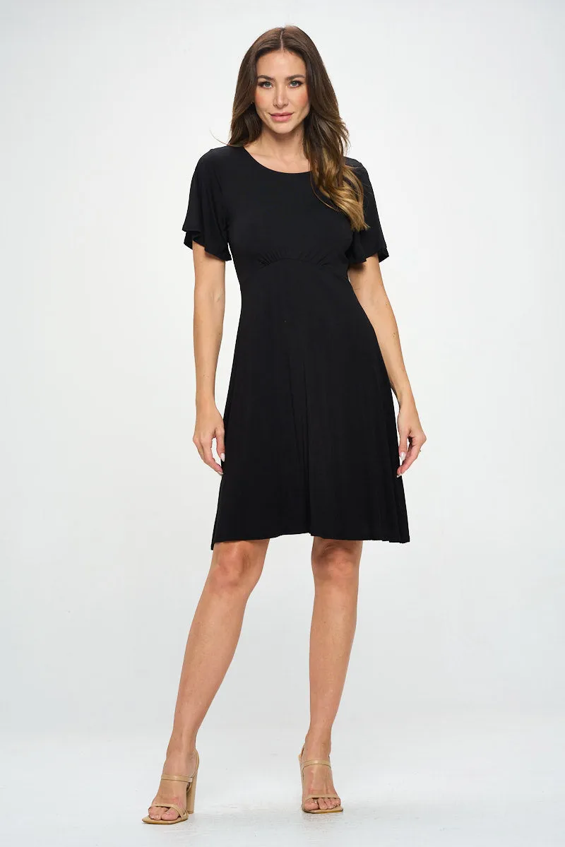 Elli High-Waist Mini Dress