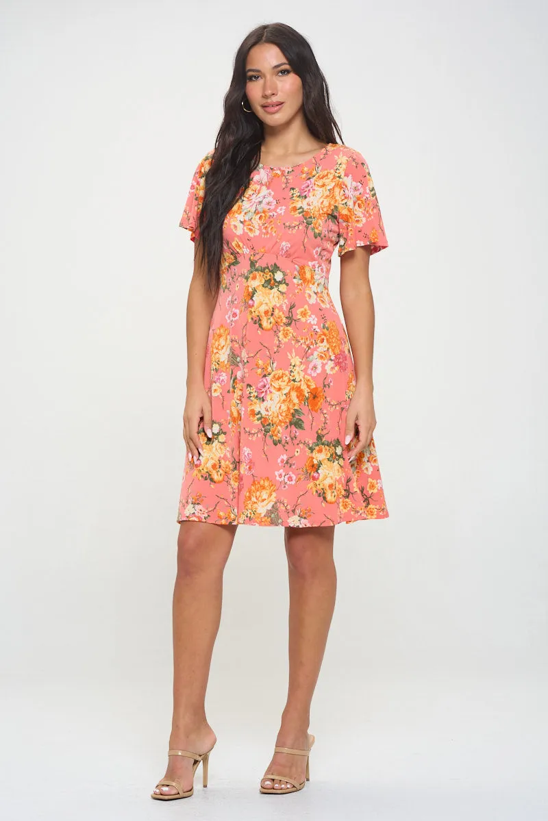 Elli High-Waist Mini Dress