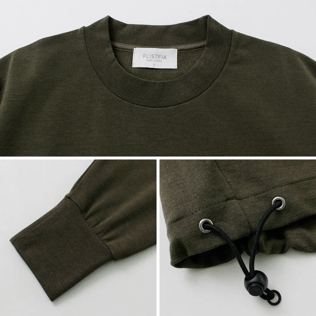 FLISTFIA / Long Sleeve Drawcord Pullover