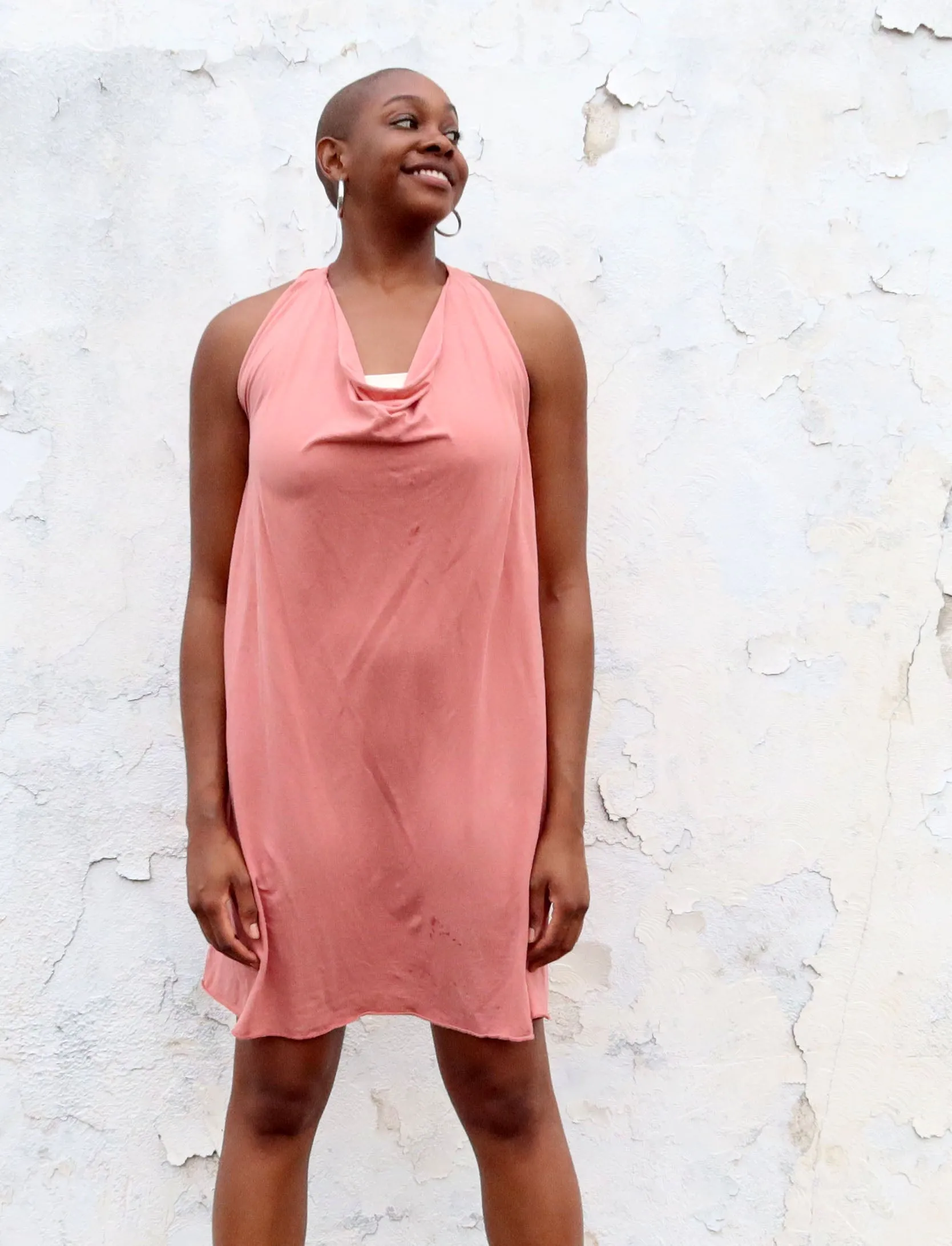 Float Neck Racerback Ojai Short Dress