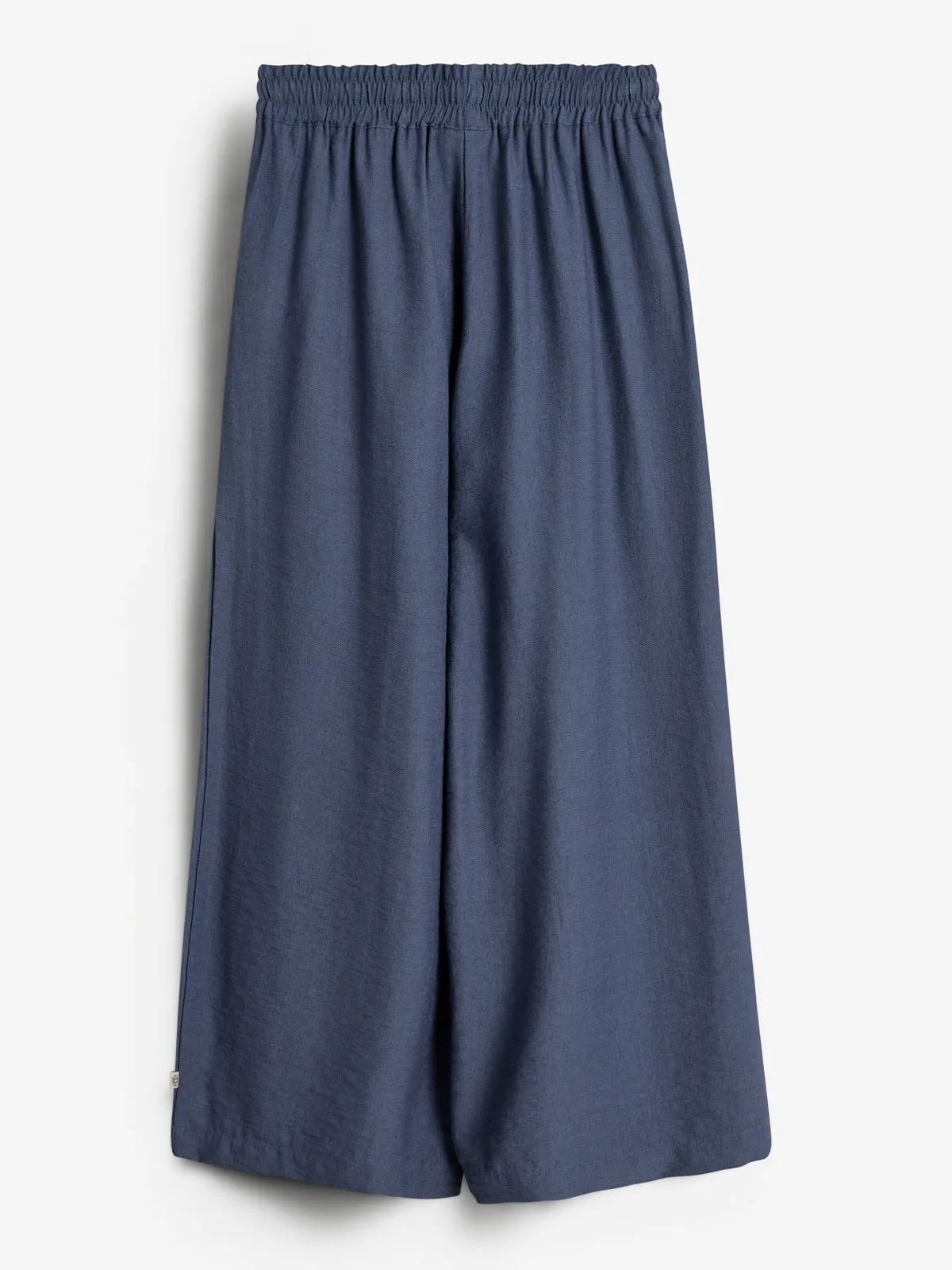 Fluid Wide Trousers - Tween - Vintage Blue