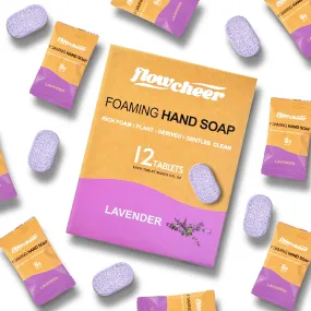 Foaming Hand Soap Refill 12 Tablets - Lavender Fragrance