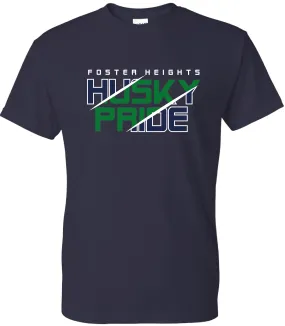 Foster Heights Navy Short Sleeve Tee