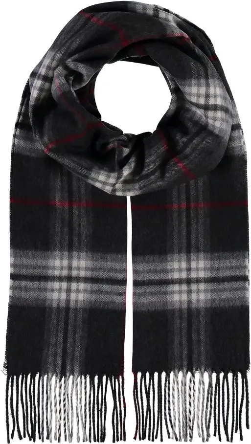 Fraas Plaid Cashmink Scarf