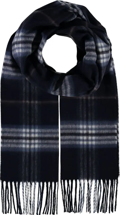 Fraas Plaid Cashmink Scarf