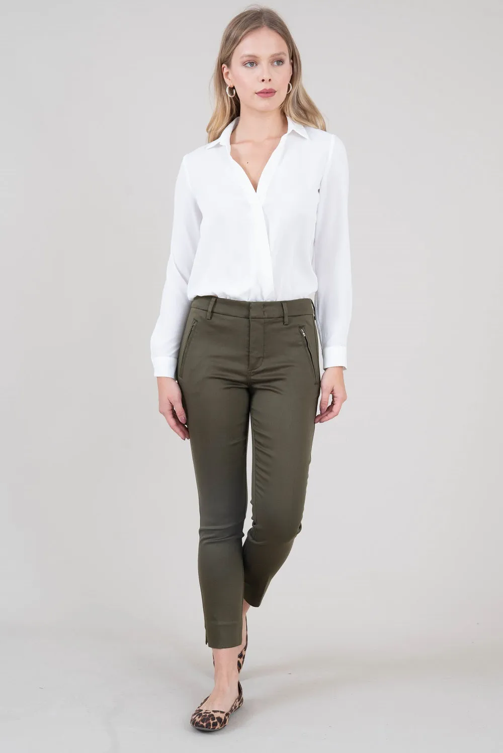 Francis Lacey Double Welt Zip Trouser