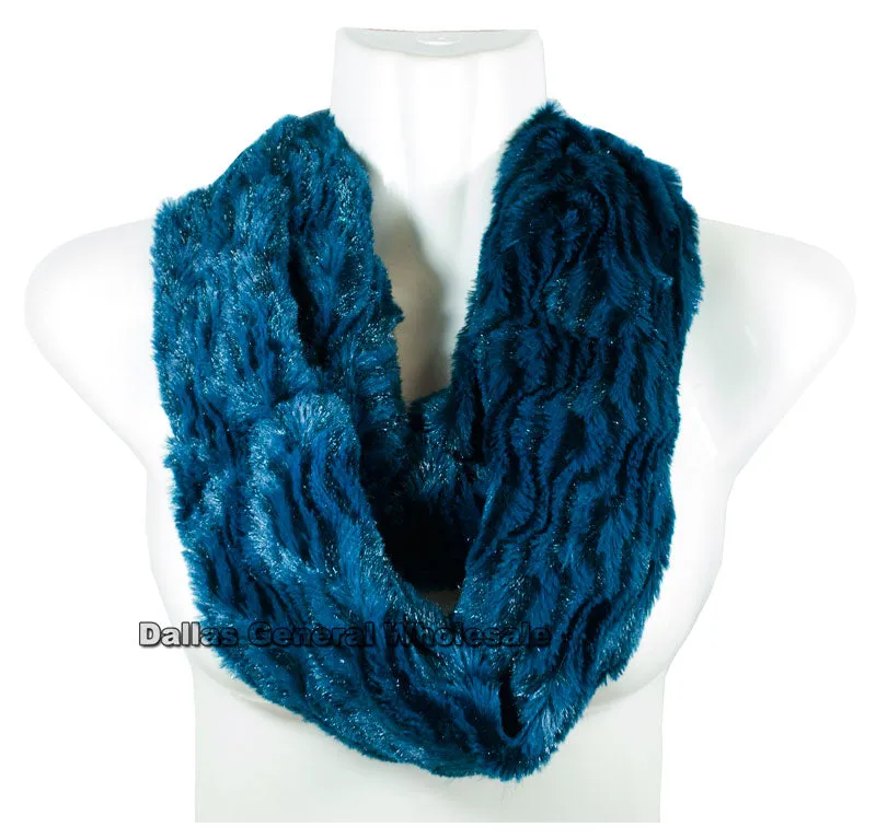 Fur Fashion Infinity Circle Scarf Wholesale