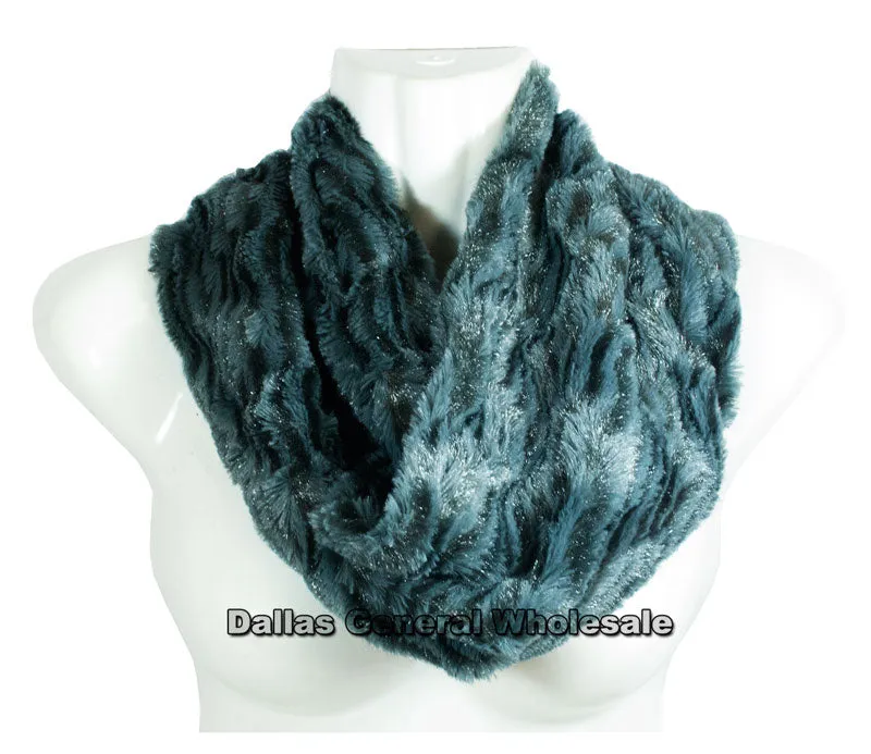 Fur Fashion Infinity Circle Scarf Wholesale